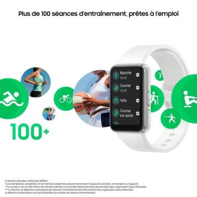 Bracelet Connecté SAMSUNG Galaxy Fit 3 Argent