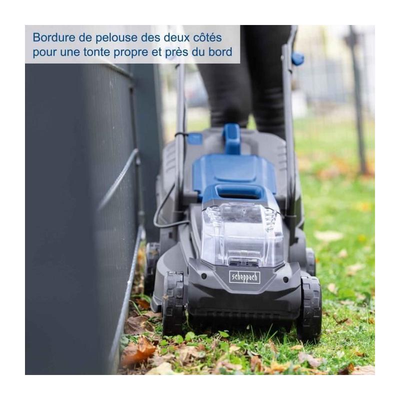 Tondeuse sans fil 32cm+mulching - SCHEPPACH 20V IXES