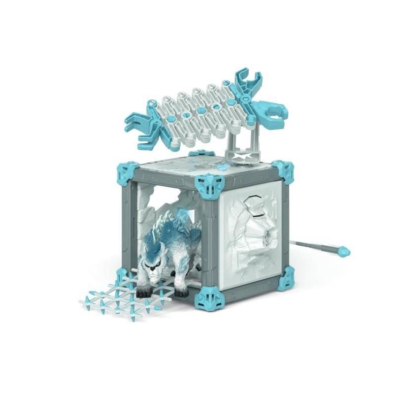 Coffret BattleCave Bête des Glaces, SCHLEICH 42733 Eldrador - Pour les petits guerriers de 4 ans et plus