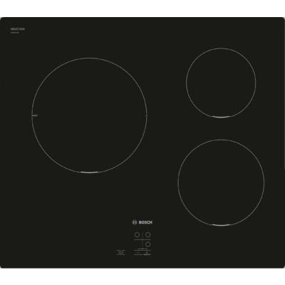 Bosch PUC611AA5E Noir Intégré 60 cm Plaque avec zone à induction 3 zone(s)