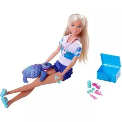 Steffi Love Tortue: Poupée mannequin de SIMBA - Station de jeux Steffi Love Tortue: Poupée mannequin de SIMBA - Station de jeux