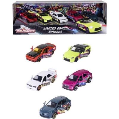 Pack cadeau Majorette - 5 véhicules à collectionner