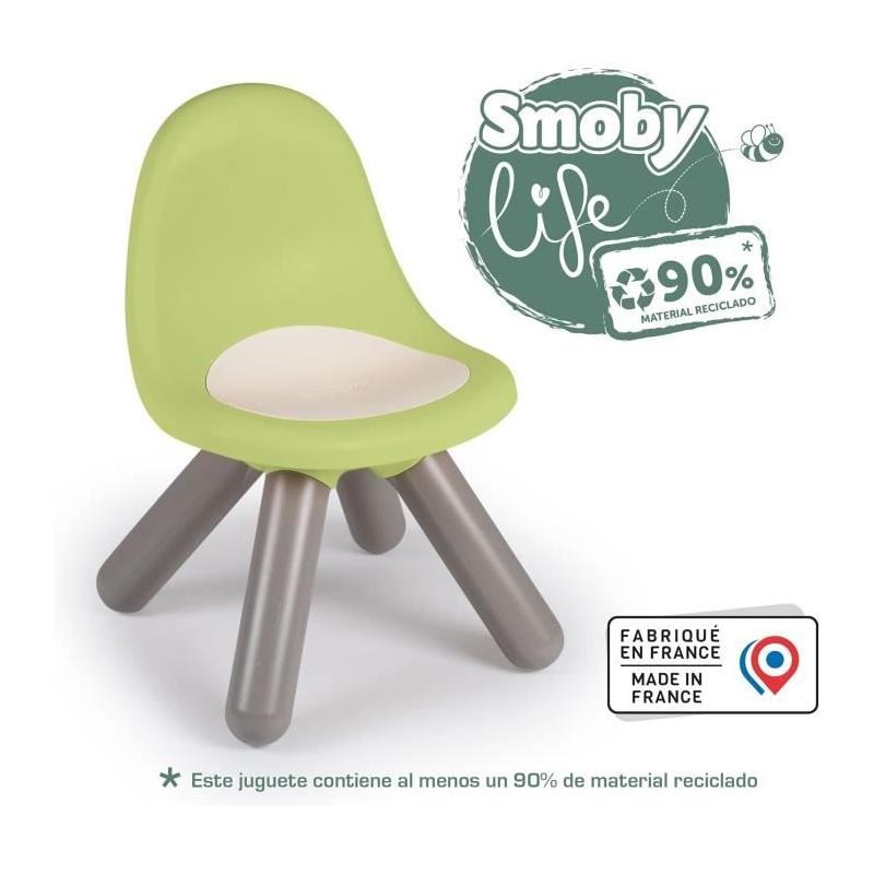 Chaise enfant Smoby Life - Confort et couleur pour jouer plein air