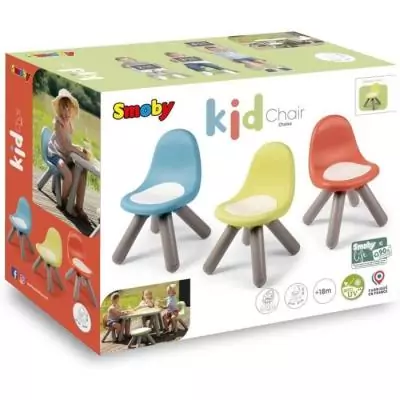Chaise enfant Smoby Life - Confort et couleur pour jouer plein air