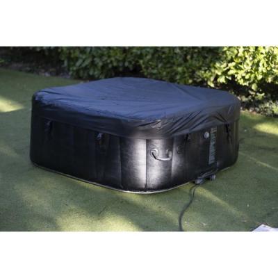 Spa gonflable carré 6 places avec bandeau LED - AC02-LED