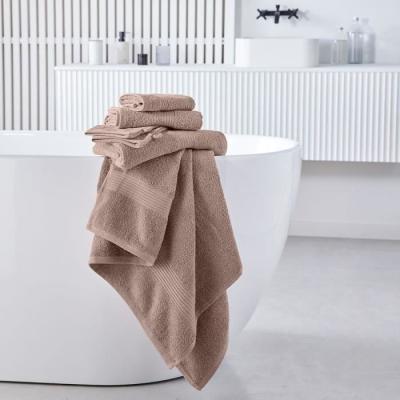 Drap de bain TODAY 90x150 cm 100% Coton - Rose des sables