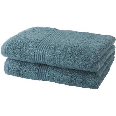 Lot de 2 serviettes de toilette TODAY 50x90 cm - Douceur et qualité en coton bio