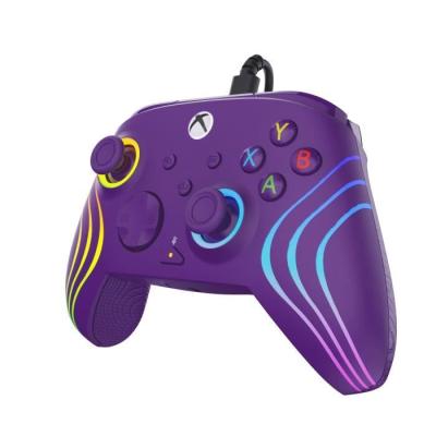 Manette de jeu Afterglow Wave pour Xbox - RGB Violet