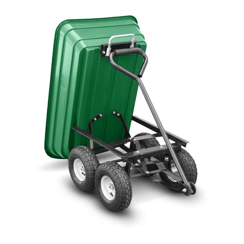 Chariot de jardin plastique - Pratique et résistant