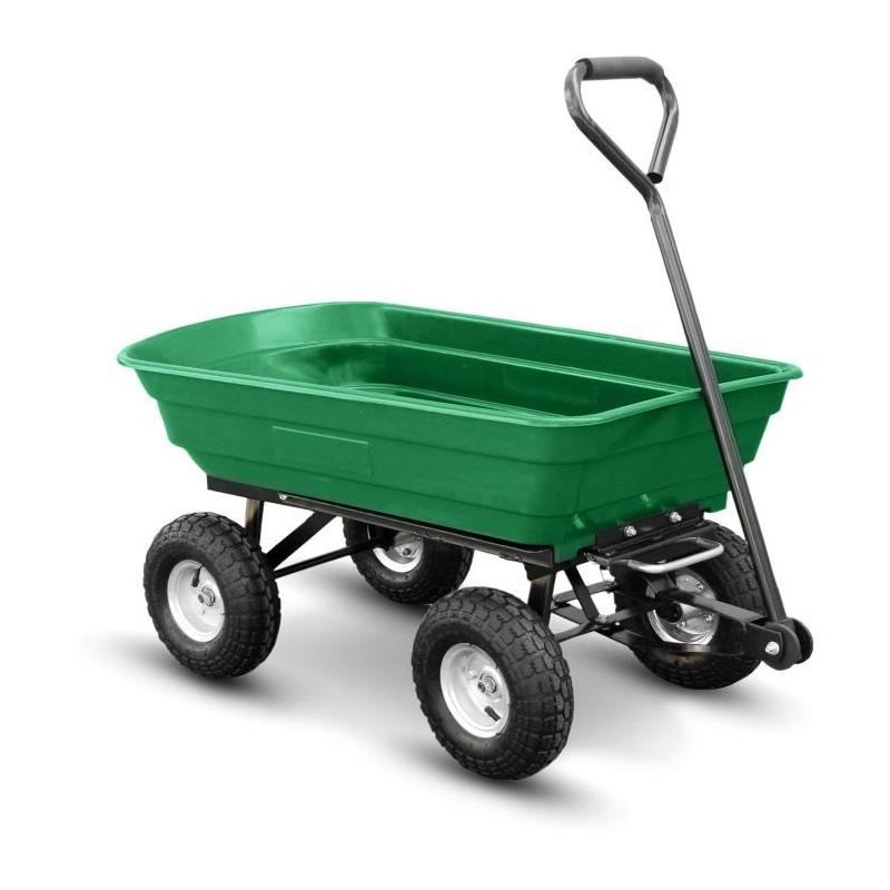 Chariot de jardin plastique - Pratique et résistant