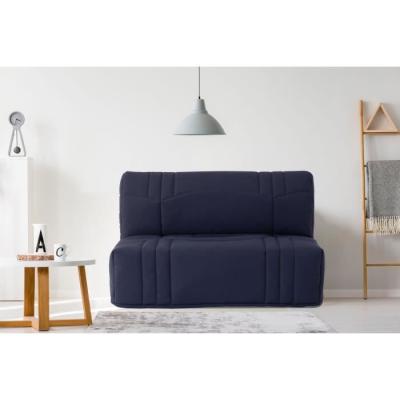 Banquette BZ DREAM en tissu 100% Coton bleu foncé - 140x190 cm