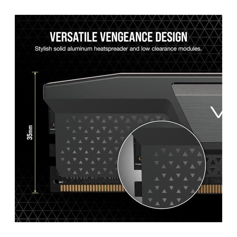 Mémoire RAM CORSAIR VENGEANCE DDR5 64Go 2x32Go DIMM