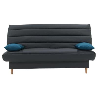 Banquette clic clac 3 places - Style scandinave anthracite