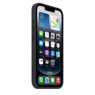 Coque en silicone pour APPLE iPhone 16 E - Noir