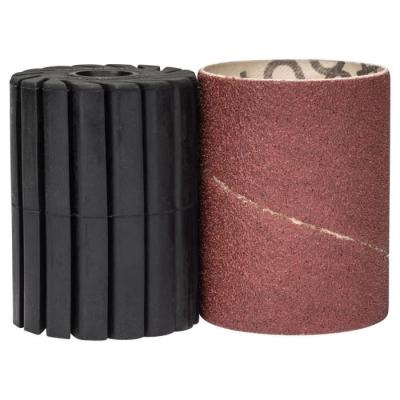 Set porte-manchon et manchon abrasif Bosch - Ponçage efficace (Grain 80, 60mm)