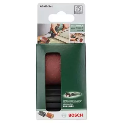 Set porte-manchon et manchon abrasif Bosch - Ponçage efficace (Grain 80, 60mm) Set porte-manchon et manchon abrasif Bosch - Ponçage efficace (Grain 80, 60mm)
