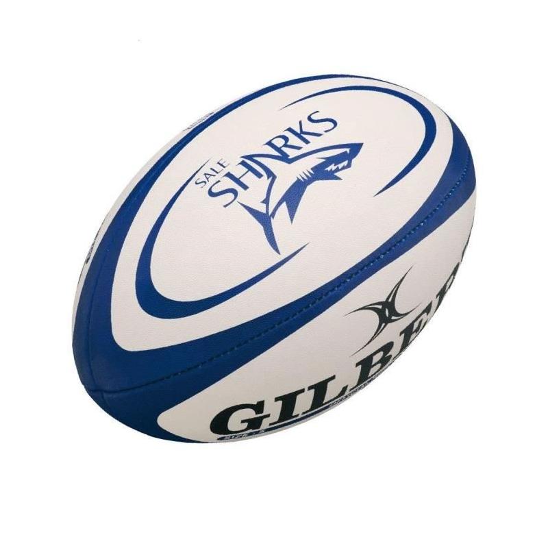 Ballon de rugby GILBERT REPLICA Sharks Taille Midi