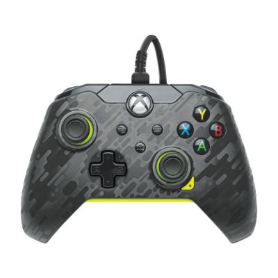 Manette de jeu filaire PDP MAN FIL XBOX - Electric Carbon