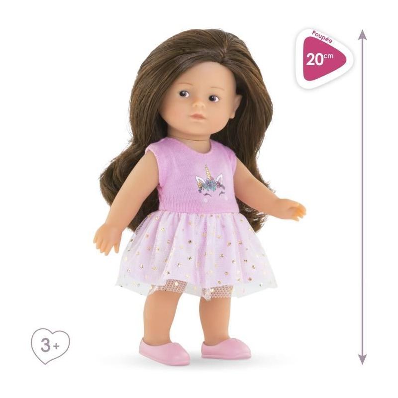 Mini poupée Corolle Romy Licorne 20 cm - vanille - cadeau parfait