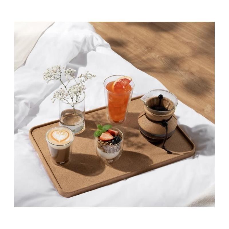 Six verres thermo BODUM Canteen Double paroi 0.4 l Transparent