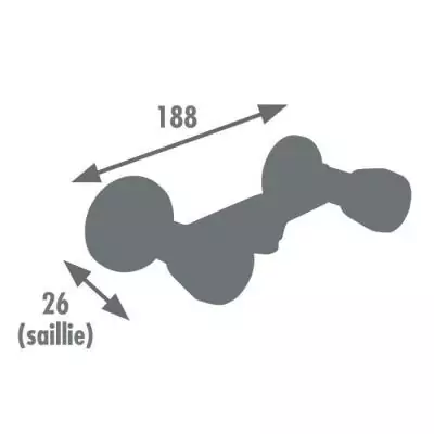 Mitigeur évier cuisine laiton brossé - Bec mobile - Cartouche céramique Ø35mm Mitigeur évier cuisine laiton brossé - Bec mobile - Cartouche céramique Ø35mm