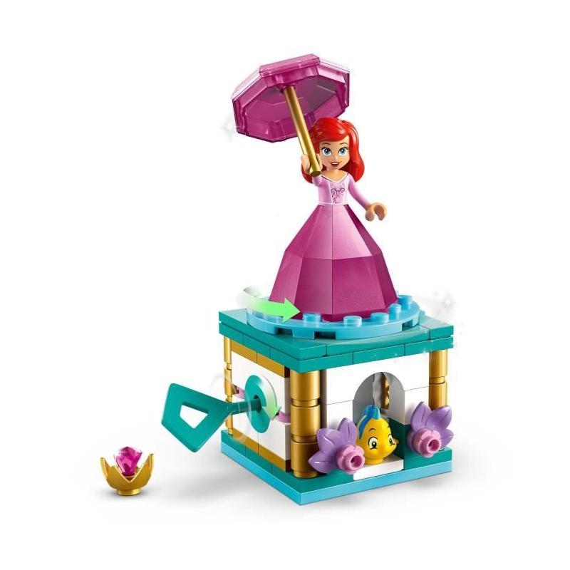 LEGO | Disney Princess 43259 Ariel Tournoyante - Construction pour filles de 5 ans