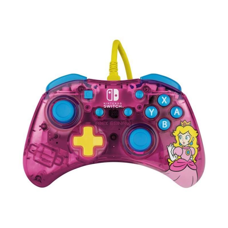 Manette de jeu Nintendo Switch Peach Rock candy - Rose