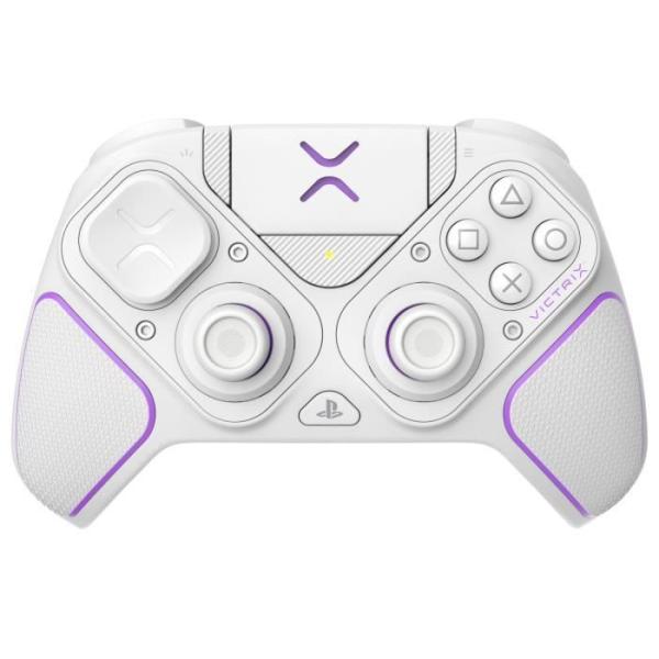 Manette de jeu - Playstation et PC - Victrix Pro BFG - Sans fil - PDP - Blanc