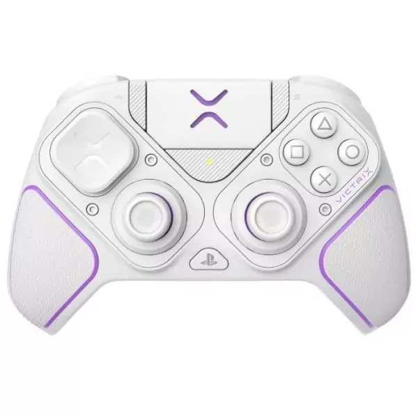 Manette de jeu - Playstation PS5 et PC - Victrix Pro BFG - Sans fil - PDP - Blanc
