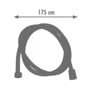 Flexible de douche ROUSSEAU anti-torsion - 1m75 - Inox chromé Flexible de douche ROUSSEAU anti-torsion - 1m75 - Inox chromé