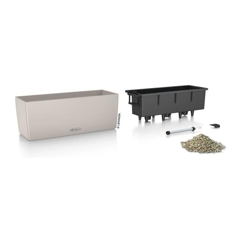 Jardinière Balconera Brun Sable Kit Complet 8L - LECHUZA