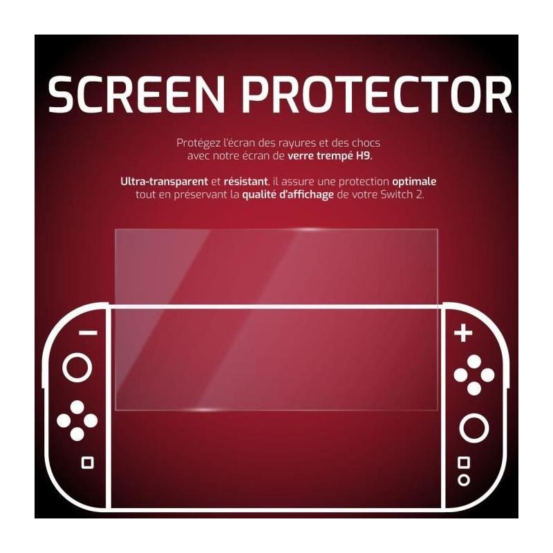 Protection d'écran ONLAN pour Nintendo Switch 2 - Verre trempé H9