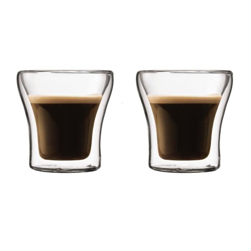 Verres BODUM Assam Double paroi 0.1 l Transparent