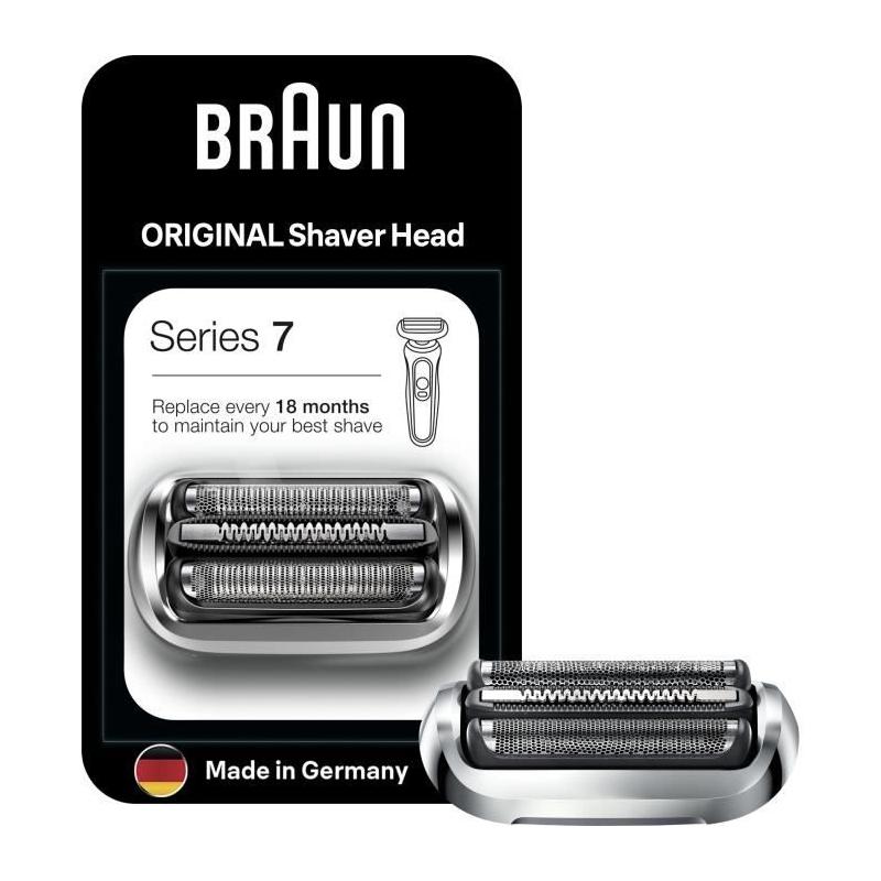Tete de rasoir Braun Series 7 73S KP - Argent