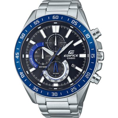 Montre bracelet élégante en acier inoxydable CASIO EDIFICE Gris