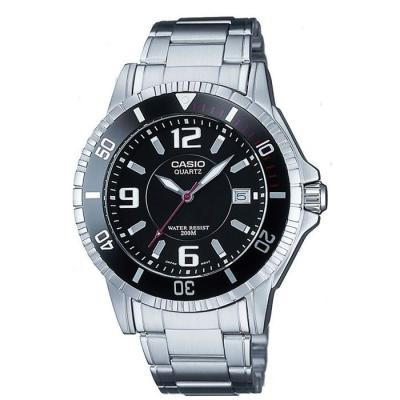Montre CASIO basique en acier inoxydable - Étanche 20 ATM