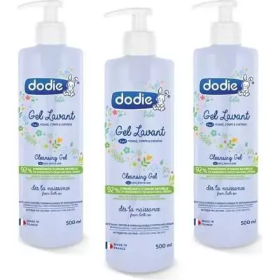 Lot de 3 Gels lavants 3en1 500ml pour un bain relaxant