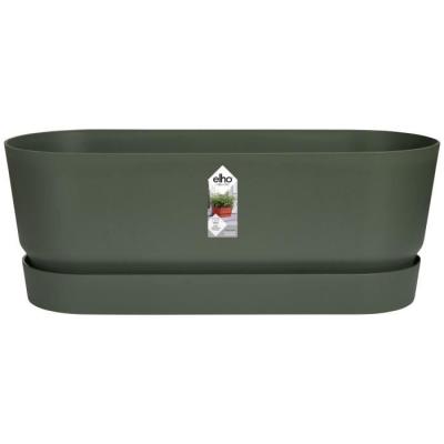 Pot de fleur ovale Leaf Green - Ø50 cm - GreenVille