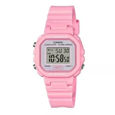 Montre en résine CASIO BASIC - rose ?