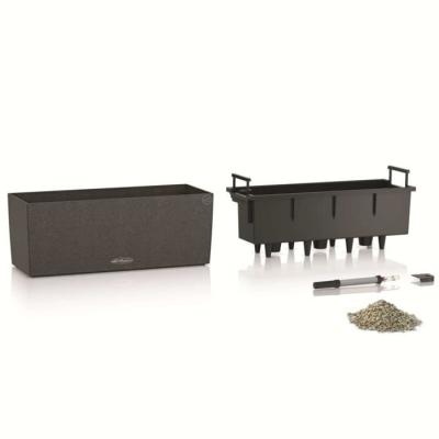 Jardinière BALCONERA Stone 50 Noir - Solution complète
