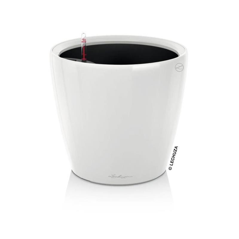 Jardinière Premium Blanc Brillant - Kit Complet 7L