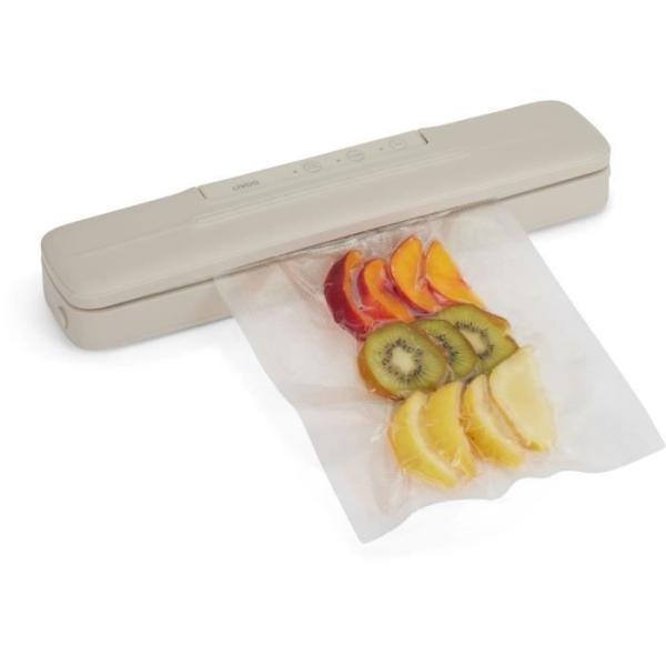 Machine de mise sous vide - LIVOO - DOM503C - 80W - 2 fonctions - Rouleau de film de 28 cm x 3 m inclus - Lame de découpe