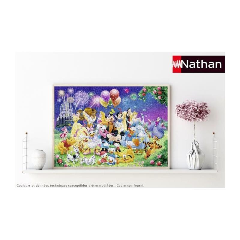 Ravensburger–Numéro d'Art format 18x24cm–Stitch–Kit de peinture par numéros–Activité détente et créative–Des 7 an