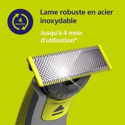 Lot de 4 lames de rechange pour PHILIPS Oneblade 360