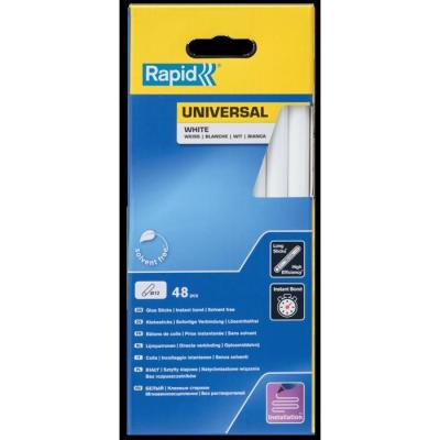 Colle rapide Ø12mm - 48 sticks blanc - Fort débit