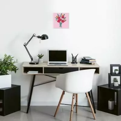 Peinture par numéros 20x20 cm - Bouquet de coquelicots Peinture par numéros 20x20 cm - Bouquet de coquelicots