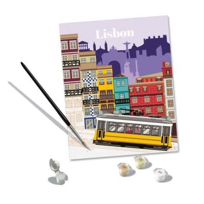 Peinture par Numéro: Activité Créative Lisbon 24x30 cm