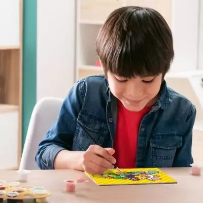 Peinture au Numéro Super Mario pour Enfants de 7 Ans