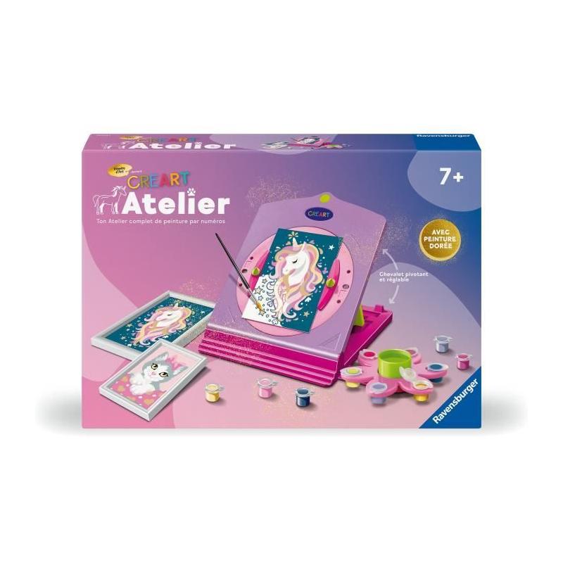 CreArt Atelier: Coffret peinture par numéros pour débutants