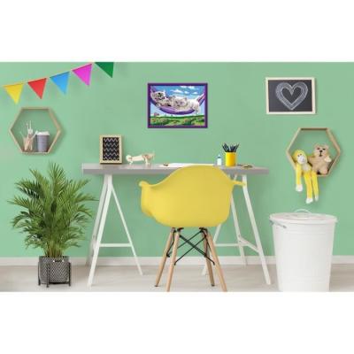 Kit de peinture par numéros CreArt Kids - Chatons dans le hamac